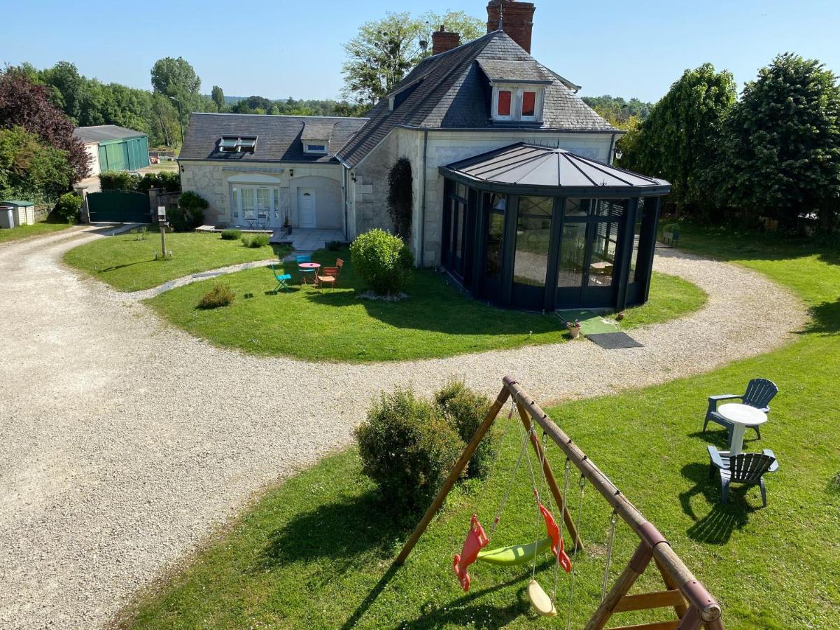 Les Mariniers Chambres D'Hotes -Guest House - Bain Nordique En Option Mareuil-sur-Cher Exterior foto